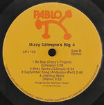 Dizzy Gillespie's Big 4 : Dizzy Gillespie's Big 4 (LP, Album, Ltd, Num, RE, 180)