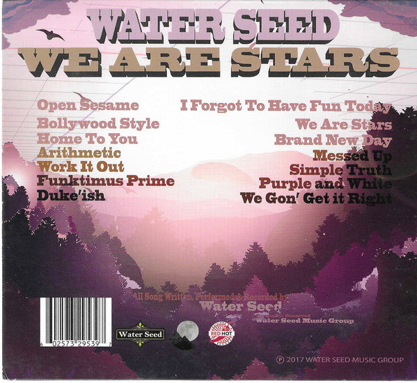 Water Seed : We Are Stars (CD)