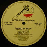 Sound Barrier : Speed Of Light (LP, Album)