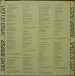 Sound Barrier : Speed Of Light (LP, Album)