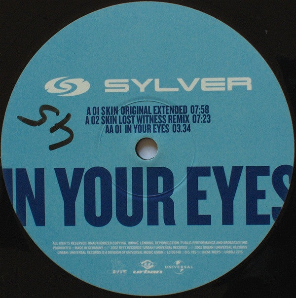 Sylver : Skin / In Your Eyes (12")