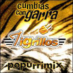 the album cover for Los Tigrillos - Cumbias Con Garra Popurrimix