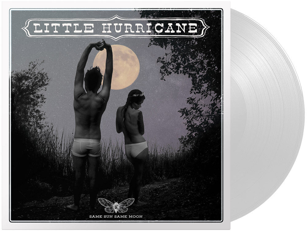 the album cover for little hurricane - Same Sun Same Moon