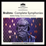 the album cover for Brahms / Gunther Herbig / Berliner Sinfonie-Orch - Johannes Brahms: Complete Symphonies