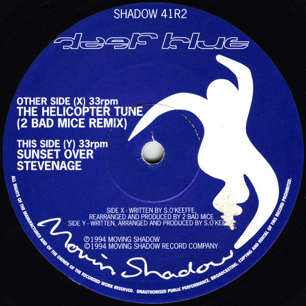 Deep Blue : Helicopter (Remix 2) (10")