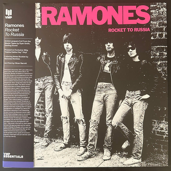 Ramones : Rocket To Russia (LP, Album, Club, RE, RM, Pin)