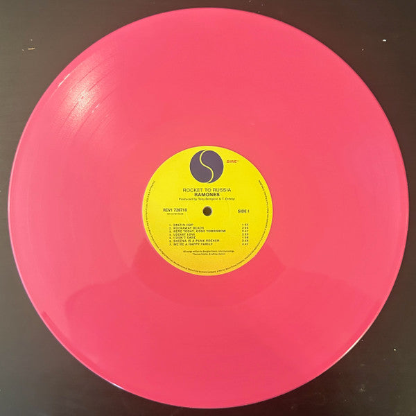 Ramones : Rocket To Russia (LP, Album, Club, RE, RM, Pin)
