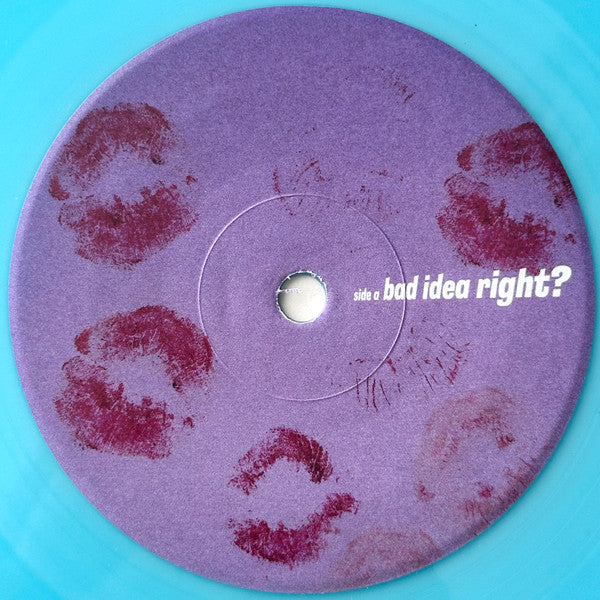 Olivia Rodrigo : Bad Idea Right? (7", Single, Ltd, RE, RP, Blu)