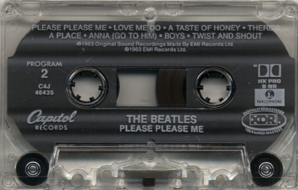 The Beatles : Please Please Me (Cass, Album, Mono, RE, RM, XDR)