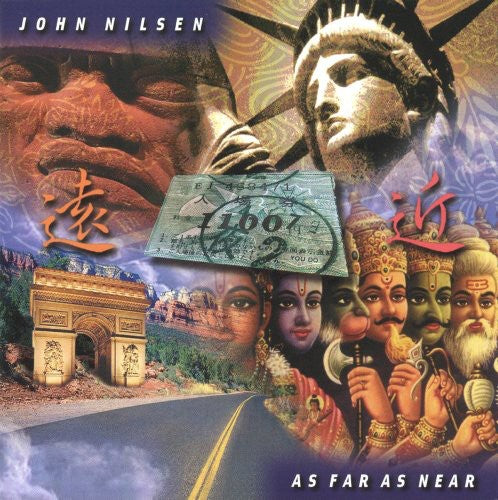 the album cover for John Nilsen - As Far As Near