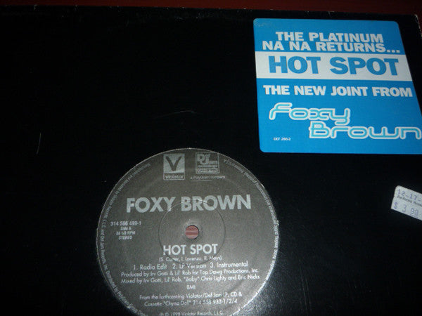 Foxy Brown : Hot Spot (12", Single)