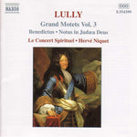 the album cover for Herve Niquet - Grand Motets 3
