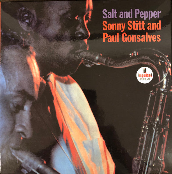 Sonny Stitt And Paul Gonsalves : Salt And Pepper (2x12", Album, RE, RM, 180)