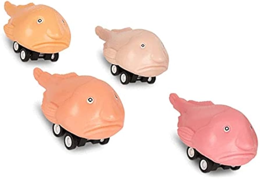Pez globo de carreras