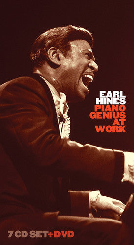 the album cover for Earl Hines - Piano Genius at Work