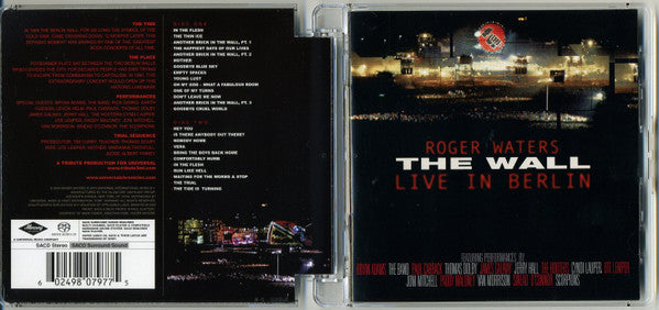Roger Waters : The Wall (Live In Berlin) (2xSACD, Multichannel, Album, RE)
