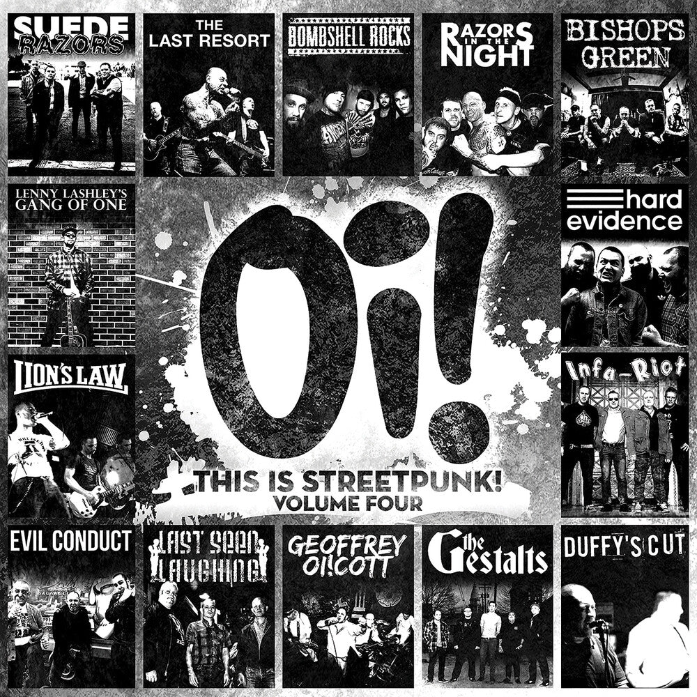 the album cover for Oi This Is Streetpunk 4 / Various Uk - I This Is Streetpunk 4 / Various