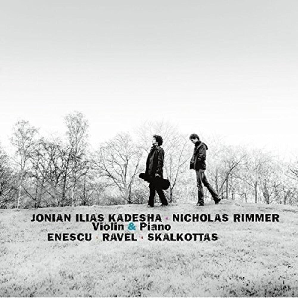 the album cover for Jonian Kadesha -Ilias / Rimmer,Nicholas - Violin Sonatas