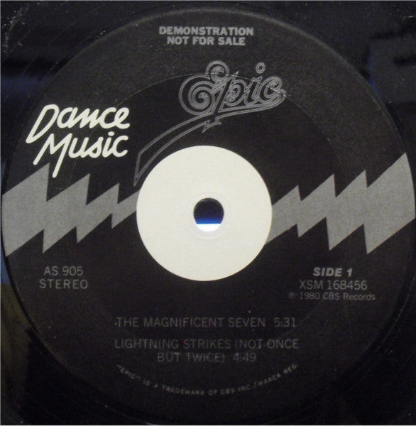 The Clash : The Magnificent Seven (12", Promo)