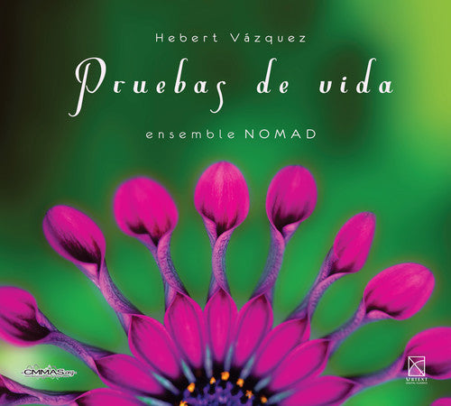 the album cover for Vazquez / Ensemble Nomad - Hebert Vazquez: Pruebas de vida