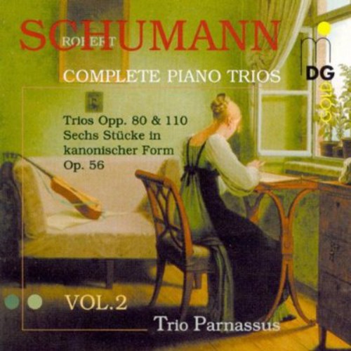 the album cover for R. SCHUMANN - Complete Piano Trios 2