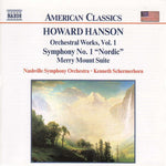 the album cover for Kenneth Schermerhorn - Orchestral Works 1