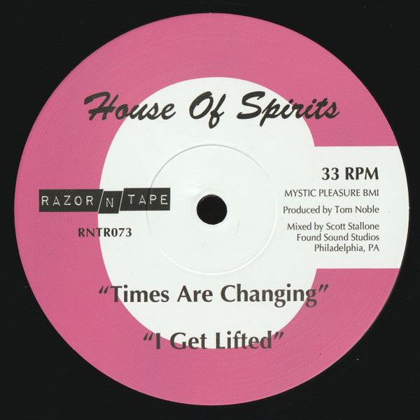 Tom Noble (3) Presents House Of Spirits (2) : House Of Spirits (2x12", Album)