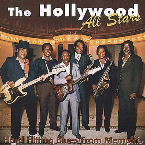 the album cover for Hollywood All Stars - Hard Hitting Blues from Memphis