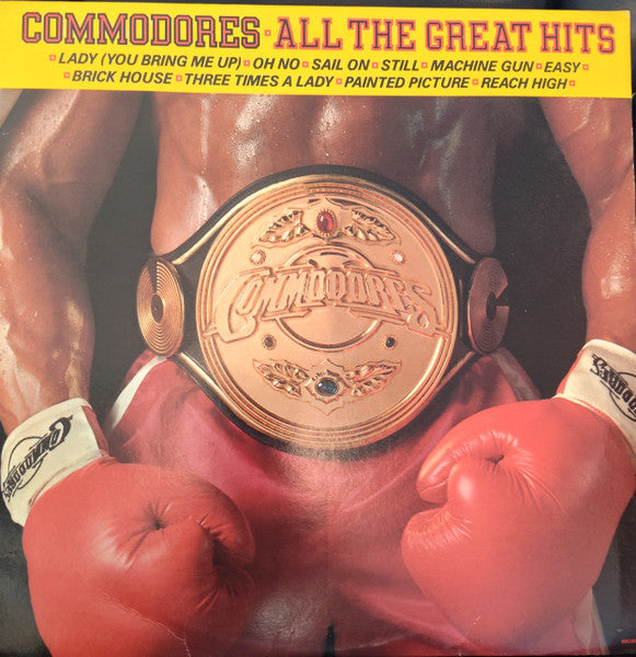 Commodores : All The Great Hits (LP, Comp)