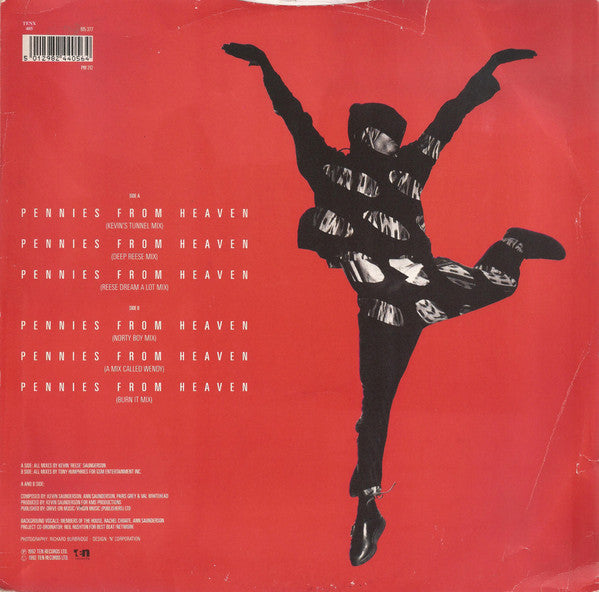 Inner City : Pennies From Heaven (12", Single)