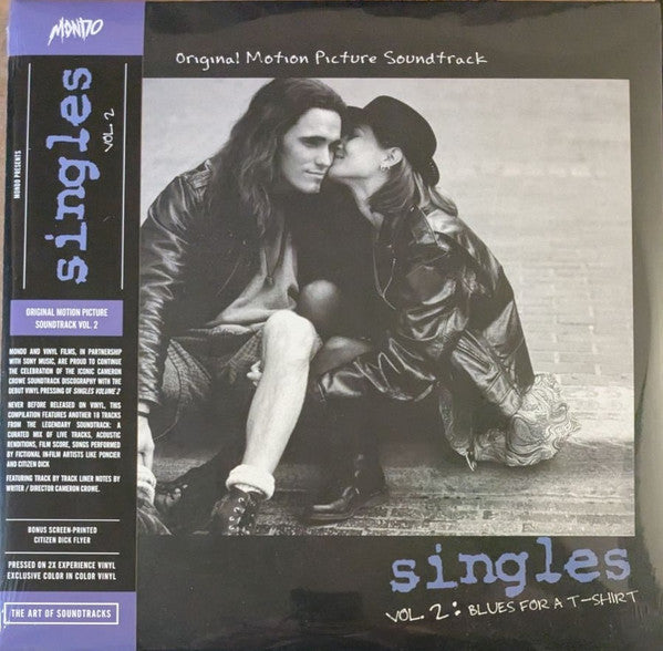 Various : Singles Vol. 2: Blues For A T-Shirt (2xLP, Ltd, Blu)