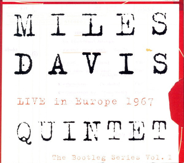 Miles Davis Quintet* : Live In Europe 1967 (The Bootleg Series Vol. 1) (3xCD, Album + DVD-V, RE, NTSC)