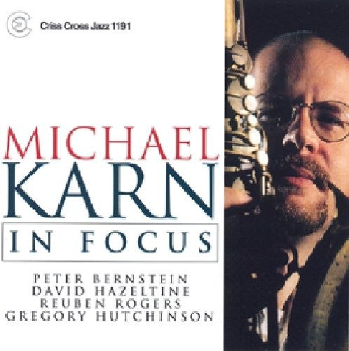 the album cover for Michael Karn Quintet - In Focus