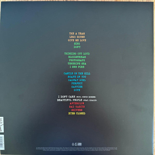 Buy Ed Sheeran : +-=÷× (Tour Collection) (2xLP, Comp, Ltd, Num