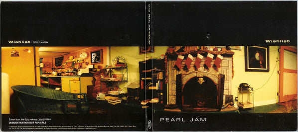 Pearl Jam : Wishlist (CD, Single, Promo, Dig)