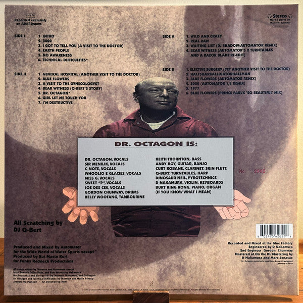 Dr. Octagon : Dr. Octagonecologyst (LP, Opa + LP, Opa + Album, Club, Ltd, Num, RE, RM,)