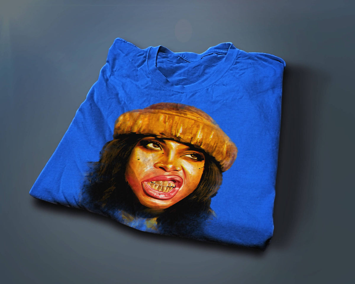 Erykah Badu Vintage RnB Music T-Shirt - Classic Retro Tee
