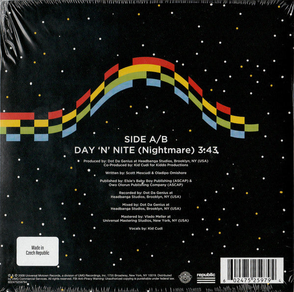 Kid Cudi : Day 'N' Nite (7", Single, Ltd, Red)