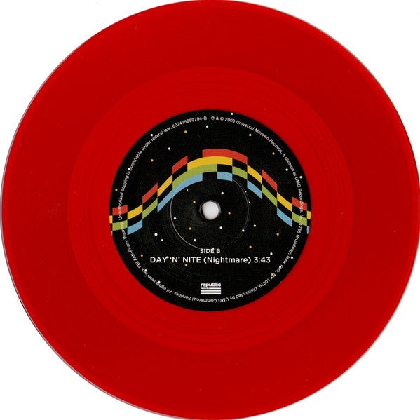 Kid Cudi : Day 'N' Nite (7", Single, Ltd, Red)