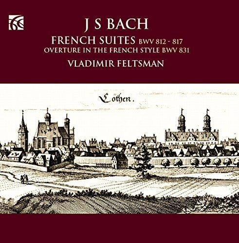 the album cover for Vladimir Feltsman - Bach: French Suites