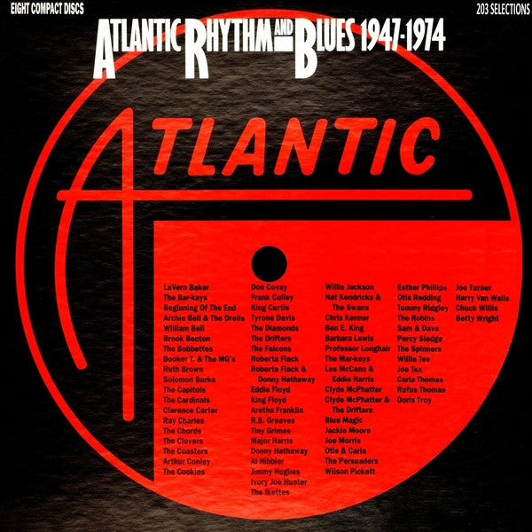 Various : Atlantic Rhythm And Blues 1947-1974 (8xCD, Comp, Mono, RE, RM, RP + Box)