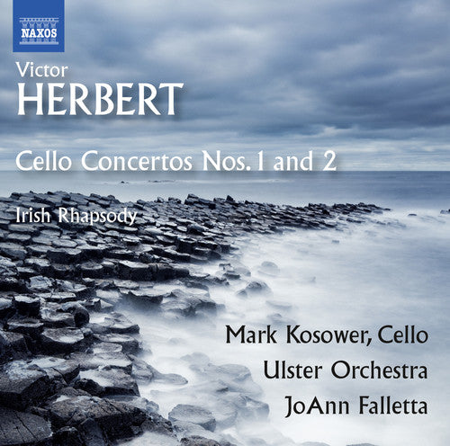 the album cover for Joann Falletta - Victor Herbert: Cello Concertos Nos 1 & 2 / Irish