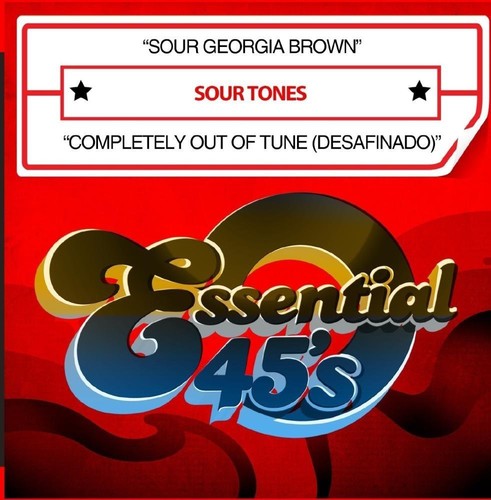 the album cover for Sour Tones - Sour Georgia Brown / Completely Out Of Tune (Desafinado) [Digital 45]