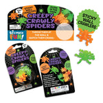 Glow In The Dark Sticky Spiders
