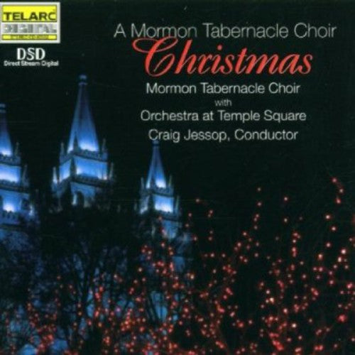 the album cover for Mormon Tabernacle Choir - Christmas with the Mormon Tabernacle Choir