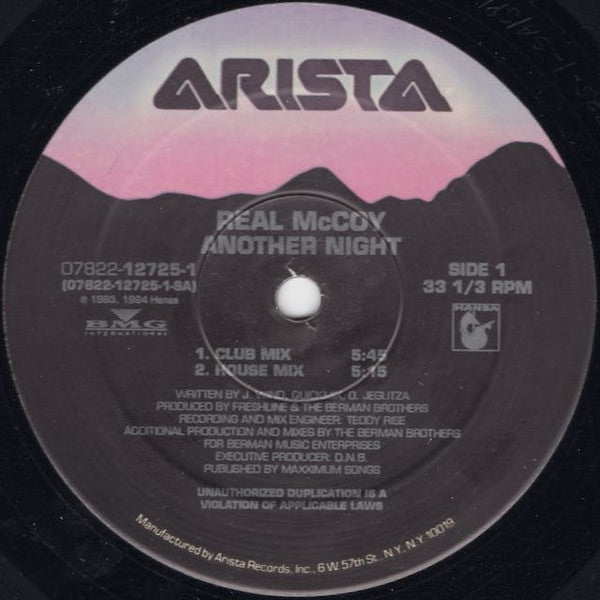 Real McCoy : Another Night (12")