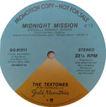 The Textones : Midnight Mission (12", Single, Promo)