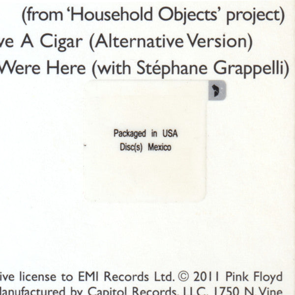 Pink Floyd : Wish You Were Here • Experience Edition (CD, Album, RE, RM + CD, Album +Ex)
