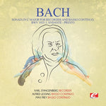 the album cover for Karl Stangenberg - Sonata C Major for Recorder & Basso Continuo BWV 1