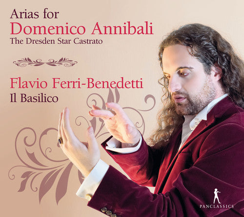 the album cover for Ristori / Flavio Benedetti Ferri - Arias for Domenico Annibali
